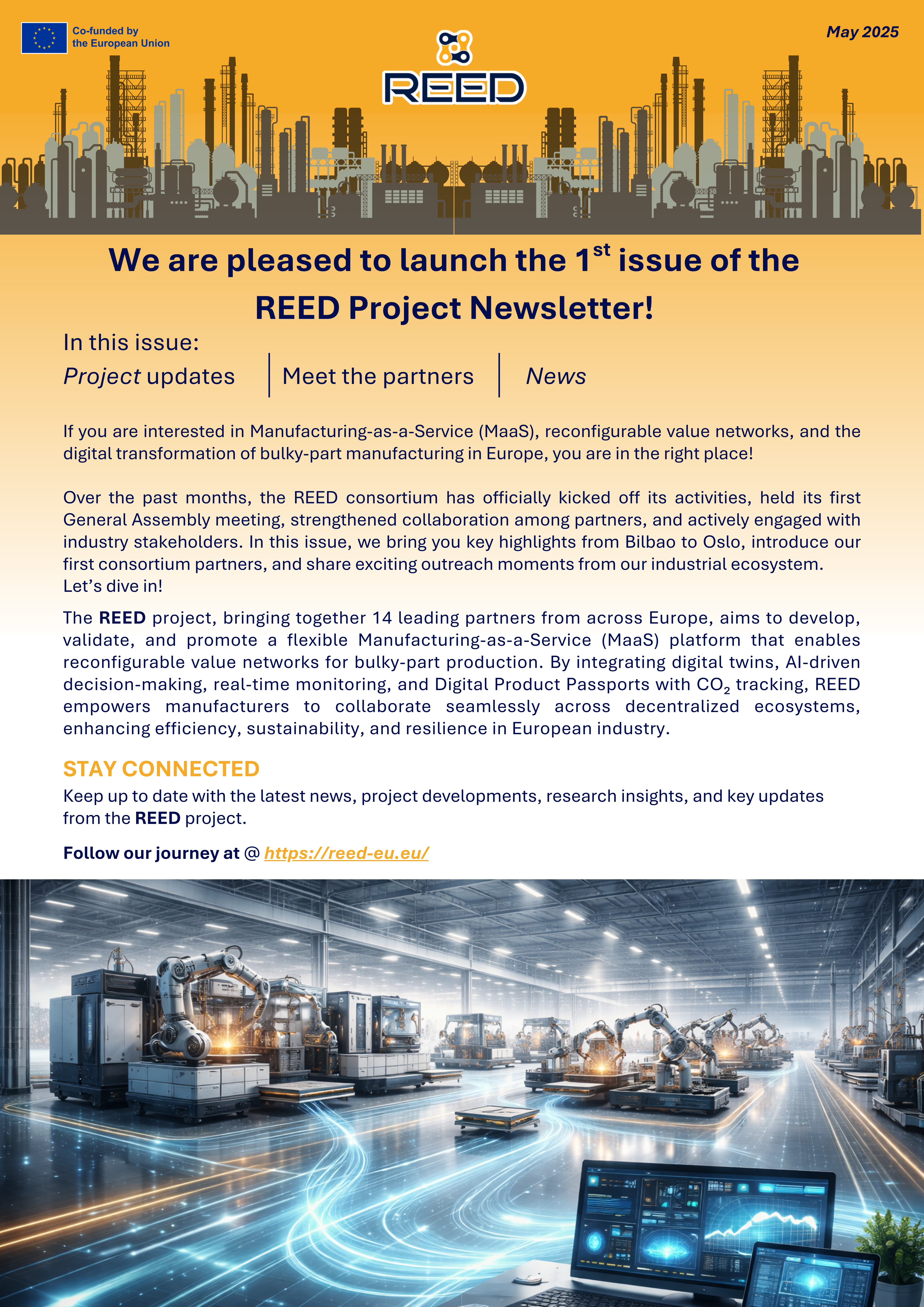 REED 1st Newsletter May 2025